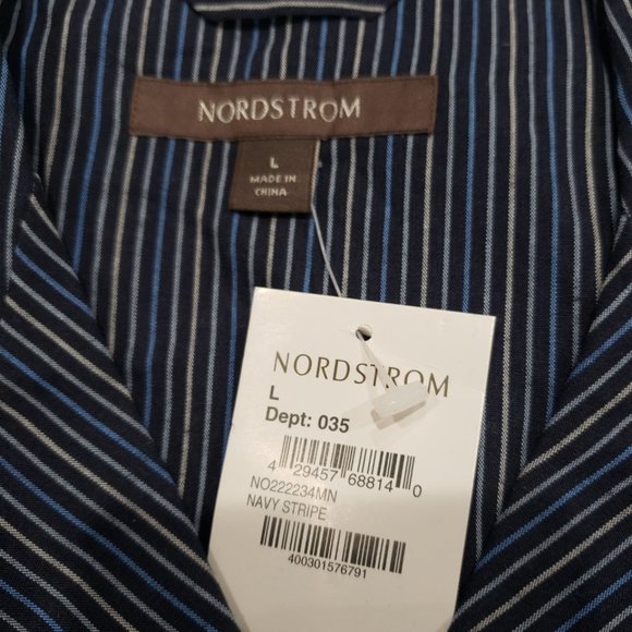 Nordstrom Men's Shop STRIPPED Long Sleeve Shirt - Picture 2 of 2